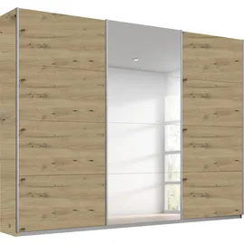 OTTO home Schwebetürenschrank TOMA 271 x 229 x 62 cm Braun/Grau