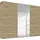 OTTO home Schwebetürenschrank TOMA 271 x 229 x 62 cm Braun/Grau