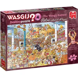 Jumbo Spiele Wasgij Retro - Destiny 4 - 1000 Teile, 1000 Stück(e), Comics, 12 Ja