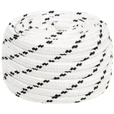 vidaXL Arbeitsseil Weiß 18 mm x 50 m