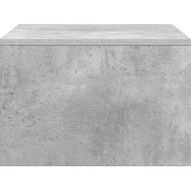 vidaXL Wandtisch Beton 60 x 45 x 30 cm grau