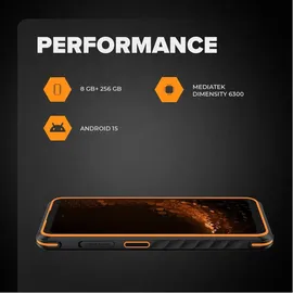 Hammer Iron 6 5G 6 GB RAM 128 GB orange