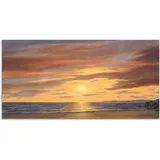 ARTland »Sonne am Strand«, Strand, (1 St.), als Alubild, Outdoorbild, Leinwandbild, Poster, Wandaufkleber