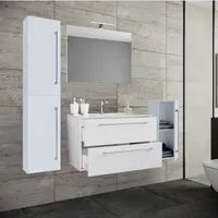 VCM Badmöbel-Set, 80 cm - weiss