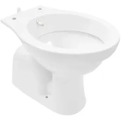Belvit Stand WC mit Taharet/Bidet Funktion Abgang Senkrecht Boden