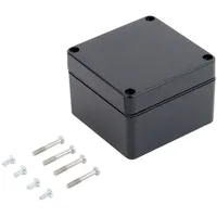 TRU Components KST 210 03210000.H Industrie-Gehäuse ABS Schiefer-Grau 1St.