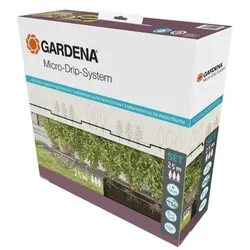 Micro-Drip-System Tropfbewässerung Set Hecke/Sträucher (25 m)