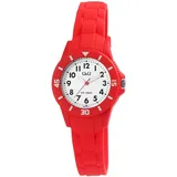 Q&Q V26A-00XVY 10 Silikonarmband Rot