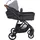 vidaXL Ifigania 2-in-1 Grau/Schwarz