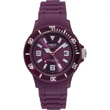 NEO watch Armbanduhr Silikonarmband