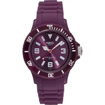 NEO watch Armbanduhr Silikonarmband