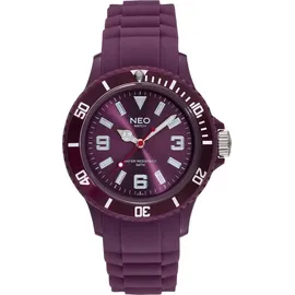 NEO watch Armbanduhr Silikonarmband