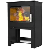 Odelya Holz auf B teuer 9,1 kW schwarz
