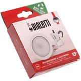 Bialetti Dichtungsring & Filterplatte, Kaffeemaschinen Zubehör, Silber, Weiss