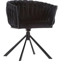 GUTMANN FACTORY Drehsessel GUTMANN FACTORY Schwarz 60 x 78 x 55 cm
