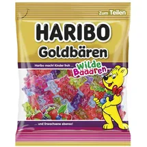 fruchtgummi-außergewöhnlich Haribo Goldbären Wilde Bääären Fruchtgummi beeriger Geschmack 175g