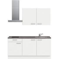 nobilia® elements Küchenzeile »" basic"«, vormontiert, Ausrichtung wählbar, Breite 180 cm, ohne E-Geräte