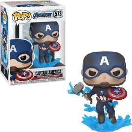 Funko Pop! Avengers Endgame Captain America with Broken Shield - Mjölnir