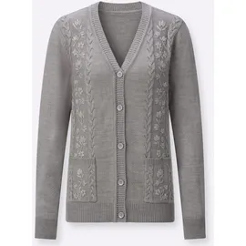 Classic Dog Strickjacke CLASSIC grau 44
