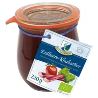 KIEBITZHOF Fruchtaufstrich - Erdbeere-Rhabarber