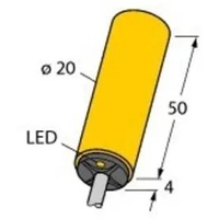 Turck Sensor nicht bündig NPN, Schließer NI10-K20-AN6X
