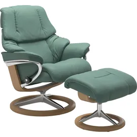 Stressless Stressless® Relaxsessel »Reno« mit Signature Base, Größe S, M & L, Gestell Eiche grün