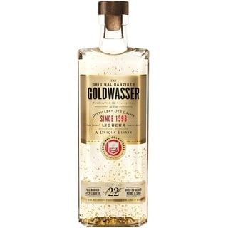 Goldwasser Danziger Goldwasser 40% vol., Likör mit 22 karätigem Gold, 700ml