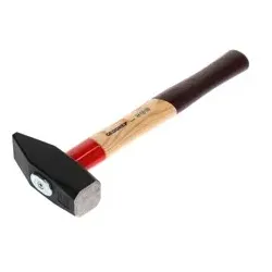 Schlosserhammer, 2000g, ROTBAND-PLUS Stielbefestigung, Standard-Eschenholz