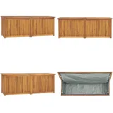 Vidaxl - Gartenbox 150x50x55 cm Massivholz Teak - Gartenbox - Teakholz Gartenmöbel - Außenaufbewahrung - Gartenorganisation - Wetterfestes Möbel
