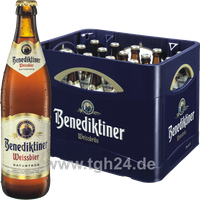 Benediktiner Weissbier Naturtrüb 18x0,5 l