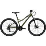 Bikestar Mountainbike, 21 Gang, Shimano, RD-TY300 Schaltwerk, Kettenschaltung, für Damen und Herren, Kettenschaltung, 90154021-43 grün 27,5 Zoll (69,85cm),