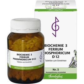 Bombastus Biochemie 3 Ferrum phosphoricum D 12