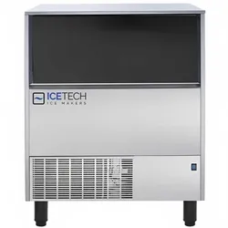 Hohleiswürfelmaschine mit Luftkondensation 122kg/24h. Eiswürfelbereiter für Bars, Restaurants und Gastronomie.