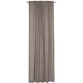 Gözze Verdeckter Schlaufenschal DUNNY, taupe (BH 140x245 cm