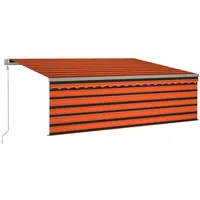 VidaXL Markise 400 x 300 cm orange, braun