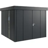 Hörmann Metall-Gerätehaus Juno JFD10 L-Sk 7016) 2-flg F Flachdach