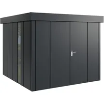 Hörmann Metall-Gerätehaus Juno JFD10 L-Sk 7016) 2-flg F Flachdach