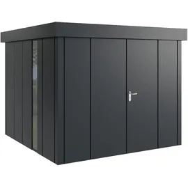 Hörmann Metall-Gerätehaus Juno JFD10 L-Sk 7016) 2-flg F Flachdach