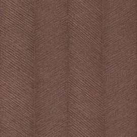 Rasch Textil Rasch Tapete 720365 - Rotbraune Vliestapete mit Fischgrät-Muster - Rotbraun Gold Metallic