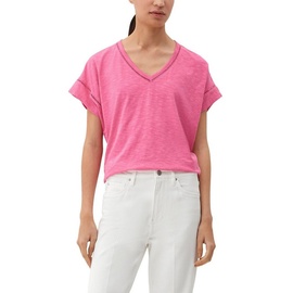 s.Oliver T-Shirt mit Zierborte lila 34
