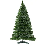 QLS Weihnachtsbaum künstlicher Christbaum Kiefer Rosa Schnee Größenauswahl schneebedeckt NK9 (220 cm #E06072)