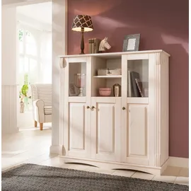 OTTO home Vitrine Teresa 119 x 40 x 120 cm Weiß