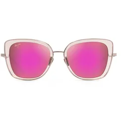 Maui Jim VIOLET LAKE _ Transparentes Pink mit Roségold (P843-09E)