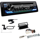 JVC CD-Receiver Autoradio DAB+ Bluetooth für Mitsubishi L 200 2006-2015