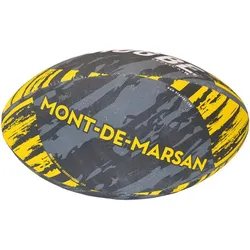 Schwarzer Mont De Marsan Berugbe Replica Rugbyball T5 5