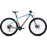 Ghost Mountainbike »Kato Essential AL«, 24 Gang, Shimano, Acera RD-M360 Schaltwerk, Kettenschaltung, für Damen und Herren, Kettenschaltung, blau