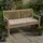 Relaxdays Bankauflage 180 x 70 x 8 cm beige 1 St.