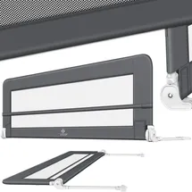 Kesser Bettschutzgitter 150 cm 42 cm Dunkelgrau