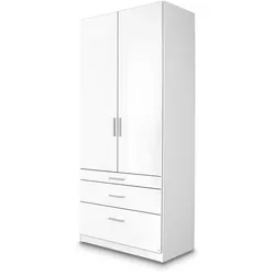 Kleiderschrank GENUA - weiß