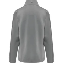 hummel Core XK Half Zip Sweat WOMAN, Grau Grey Melange L